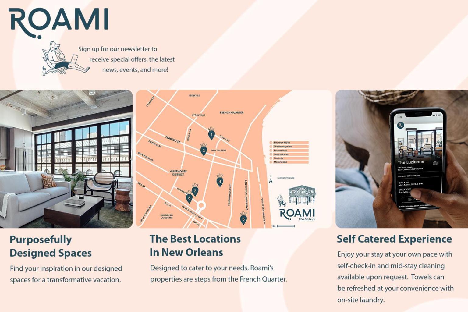 新奥尔良Roami At Factors Row公寓式酒店 外观 照片